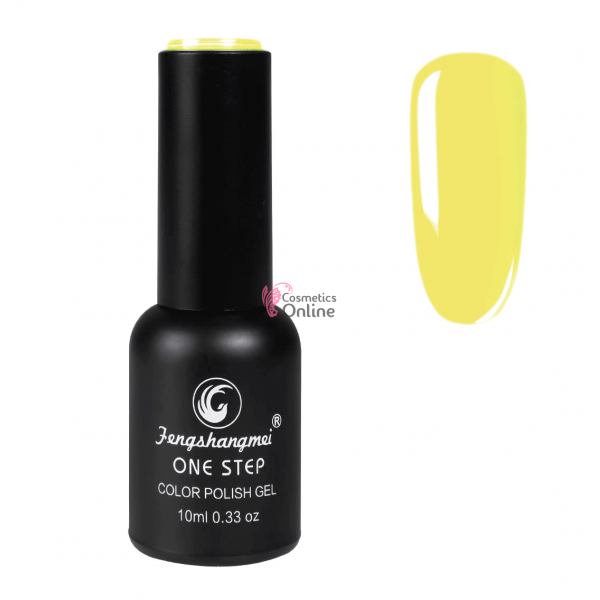 Oja semipermanenta FSM, ONE STEP Color UV/LED 10ml Cod 031 Pineapple